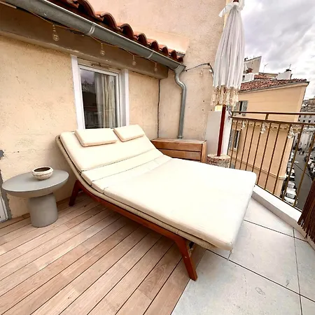 Sejour Marseillais - Penthouse Vieux Port Climatise *