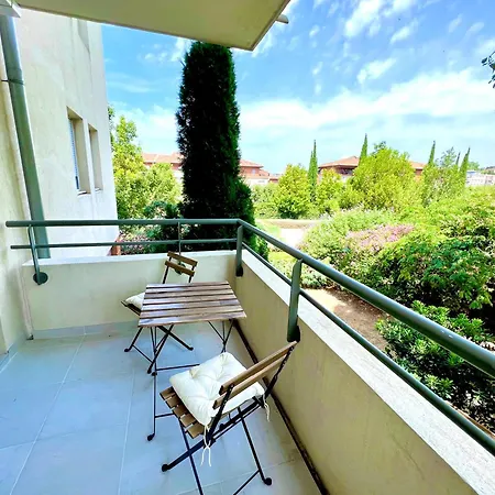 Apartment Superbe T2 Confort & Elegance Parking Prive & Piscine