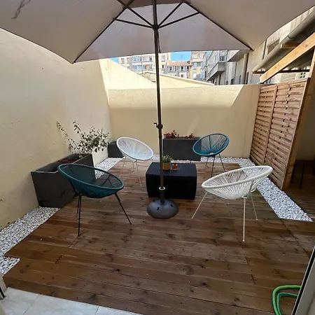Apartment Loft With Terrace Near Gare Saint Charles Marseille