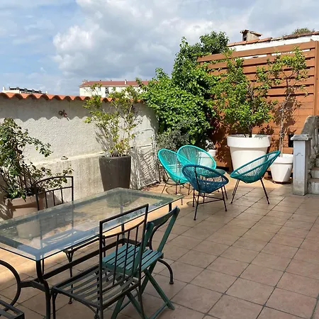 Maison 3 Gde Terrasse Proche Vieux Port Et Sncf Holiday home Marseille