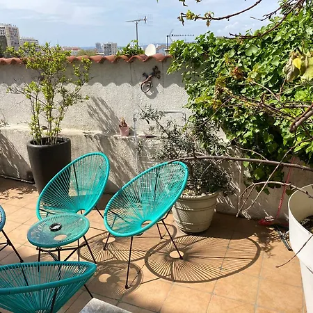 Maison 3 Gde Terrasse Proche Vieux Port Et Sncf * Marseille