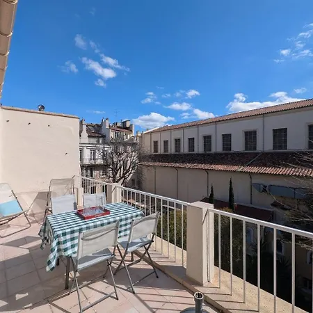 2br With Quiet Terrace In The Center Apartment Marseille