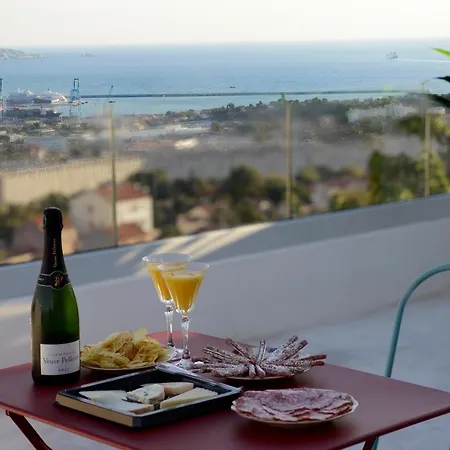 Rooftop Luxe Verduron Jacuzzi * Marseille