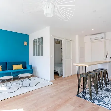 Appartement Confortable T2 Climatisé - Canebière&vieux-port Marseille