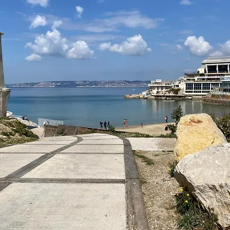 Apartamento Confortable Pres De La Catalane Et Pharo Marsella