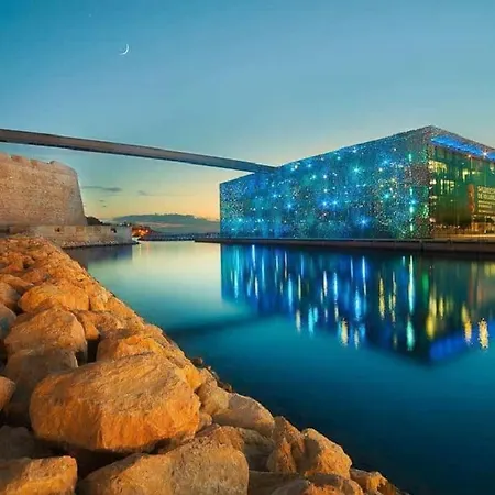 Standing, 3 Chambres, Clim Et Garage Priv Proche Panier Et Terrasses Port Marseille