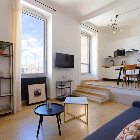 Le Rive Neuve Standing Vieux-port - 1 4 Pers Vue Clim Appartement