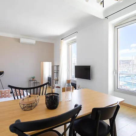 Le Rive Neuve Standing Vieux-port - 1 4 Pers Vue Clim * Marseilles