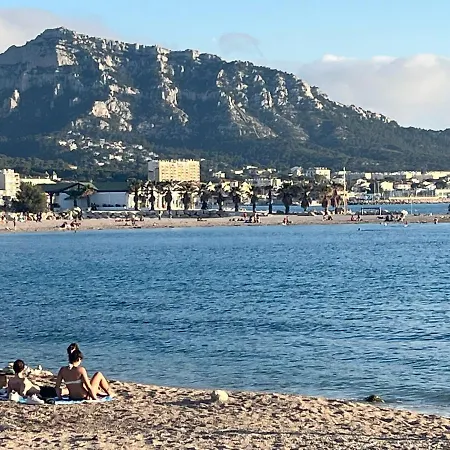 Sun Escape, Renove Climatise 3 Pieces 4-6 Pers, 350m De La Apartment Marseille