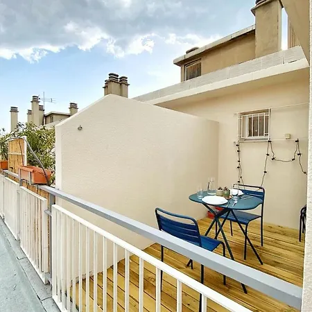 Apartment Grand 2 Chambres Avec Terrasse Parc Longchamp