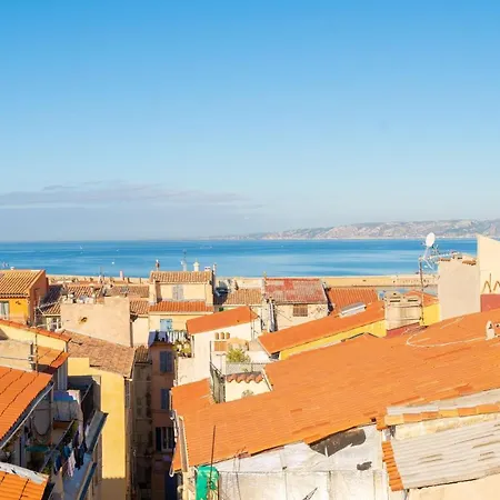 Apartment Terrasse Vue & Quartier Historique Vieux Port Marseilles