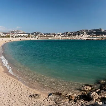Appartement Bord De Mer-terasse-plage Prado David *