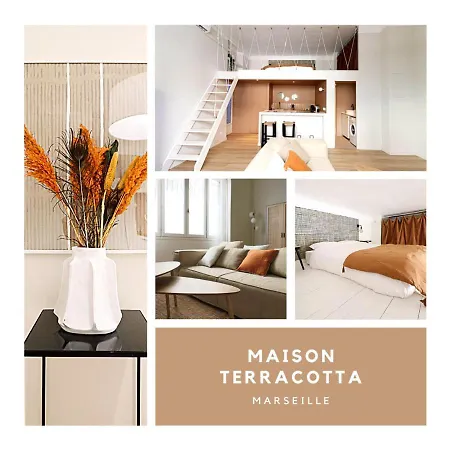 Maison Terracotta - Clim Fibre Patio Apartment Marseille