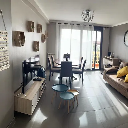 Apartment Sun Escape, Renove Climatise 3 Pieces 4-6 Pers, 350m De La *