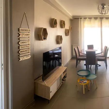 Sun Escape, Renove Climatise 3 Pieces 4-6 Pers, 350m De La Apartment
