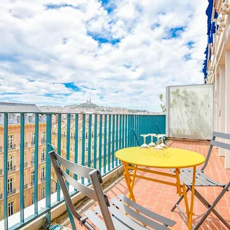 Apartamento La Canebiere - 2 Avec Terrasse Marselha