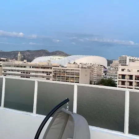 Studio Rooftop 8e Prado Velodrome Marseille