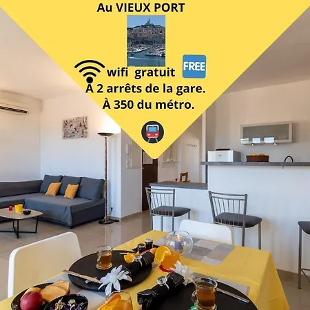 Celebre Vieux Port, Appartement *