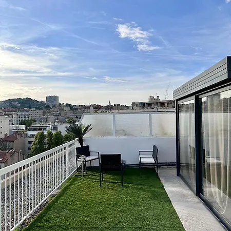Studio Rooftop 8e Prado Velodrome * Marseille