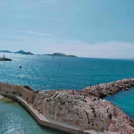 Corniche Kennedy, Bord De Mer, Balcon, Calme, Vue Jardin *
