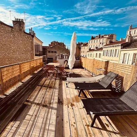 Sublime Rooftop Cinq-avenues Longchamp *