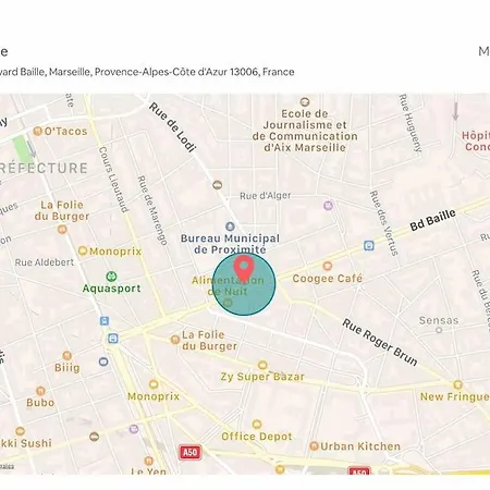 T2 Roof Top Full Center Parking Prive Appartamento Marsiglia