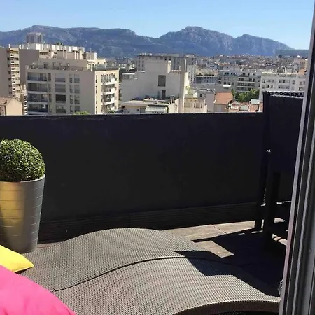 Appartamento T2 Roof Top Full Center Parking Prive Marsiglia