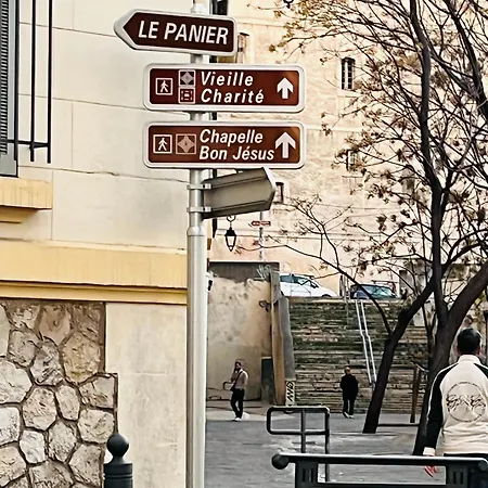 公寓 Le Phoceen Terrasse Plein Centre