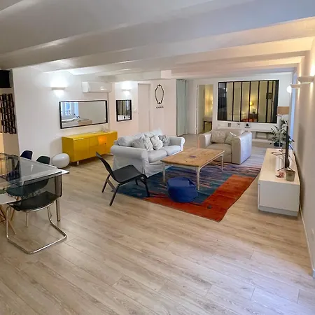 Loft Climatise 113m2 - 6 Personnes - Quartier Du Panier *