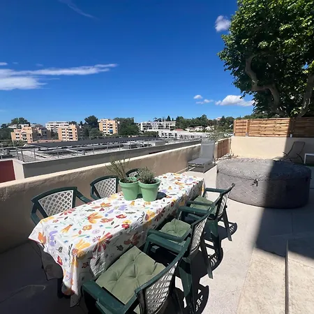 Maisons Detente Jardin, Terrasse Vue Et Apartment *