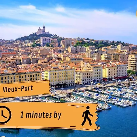 Apartmán Vieux-port View - Ultra Center - Air Conditioning - Les Freres De La Loc' *