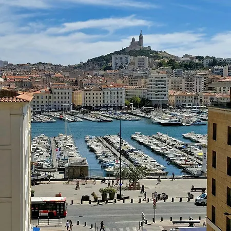 Vue Incroyable & Confort Au Vieux Port 4 Personnes Daire Marsilya