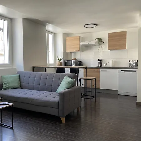 Mood Ii - Centre - Calme - Duplex - 5 Couchages - Cuisine Complete Appartement