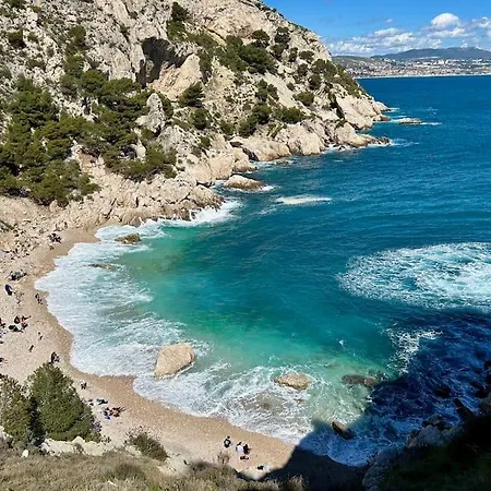 Apartment Dream Ocean View With Balcony Close To Marseille