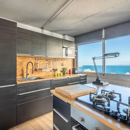 Dream Ocean View With Balcony Close To Apartment Marseille