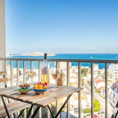 Dream Ocean View With Balcony Close To Apartment
