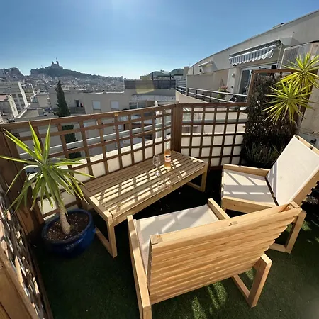 Stunning Rooftop, Near Cours Julien Marseille