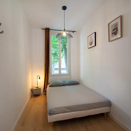 公寓 Climatise 2 Avec Parking A 10min A Pieds De La Gare St Charles 马赛