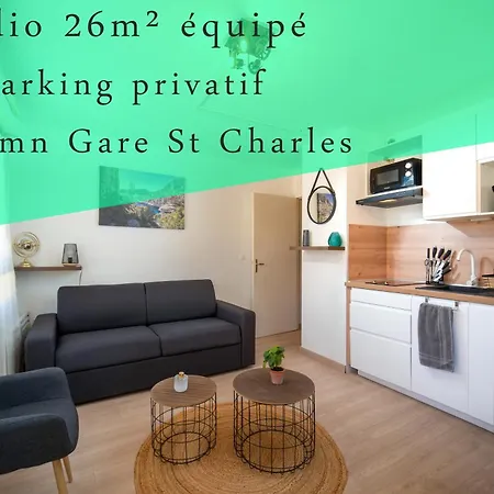 Equipe Avec Parking A 6min A Pied De La Gare St Charles Апартаменты *