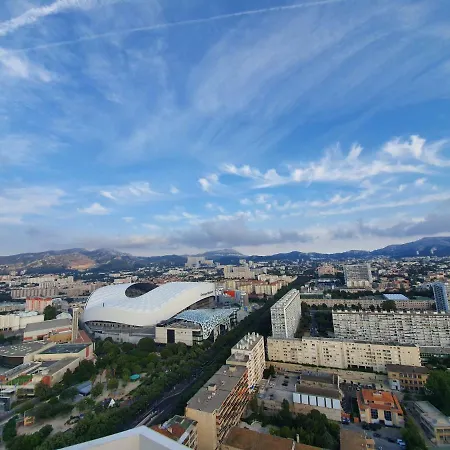 Апартаменты T2 Prado Chanot Марсель