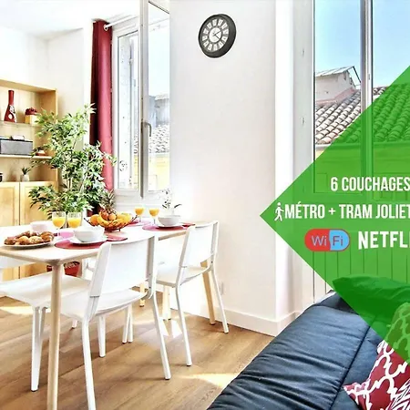 6 Couchages, Wifi Fibre&netflix Experience-immo Appartement *