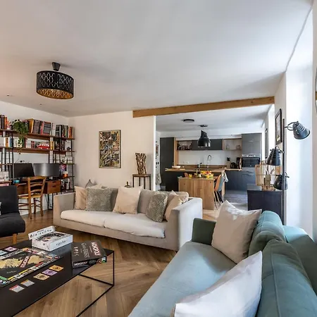 Apartamento 90m2 Renove - Terrasse En Plein Coeur De
