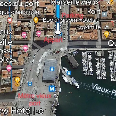 Apartmán Standing Vieux Port 110 M2, Marseille