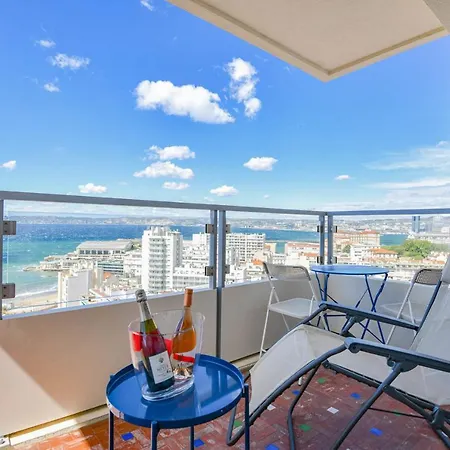 Apartment L'horizon - 3 Ch Climatise Avec Vue Incroyable Marseilles