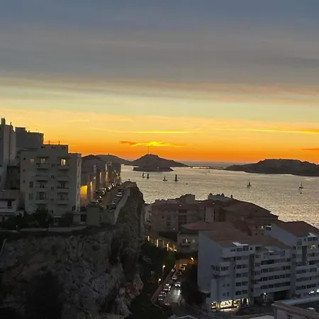 Apartment L'horizon - 3 Ch Climatise Avec Vue Incroyable Marseilles