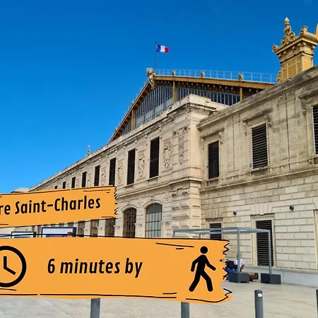 - Avec Balcon & Climatisation - Les Freres De La Loc' Appartement Marseilles