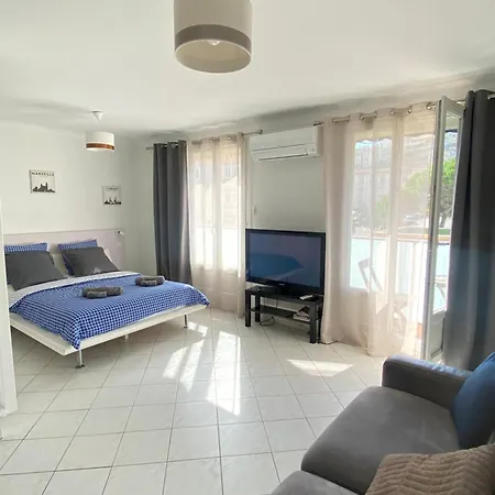 Apartamento Confortable Pres De La Catalane Et Pharo Marsella