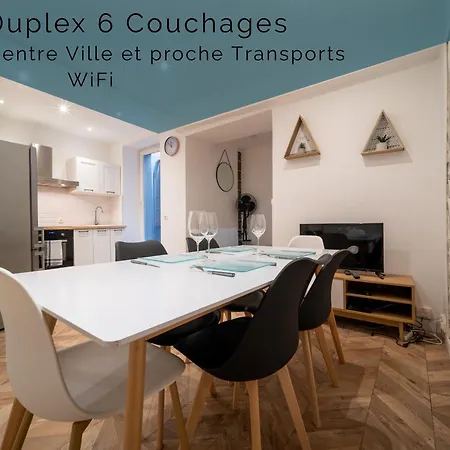 Duplex Equipe 6 Couchages Centre De Marseille