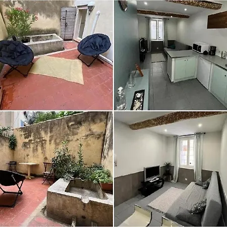 Apartment T2 Avec Cour Privee Au Coeur Du Panier- Vieux Port Marseille