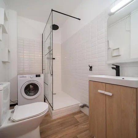 公寓 Climatise Equipe 4 Couchages A 5min A Pied De La Gare St Charles 马赛